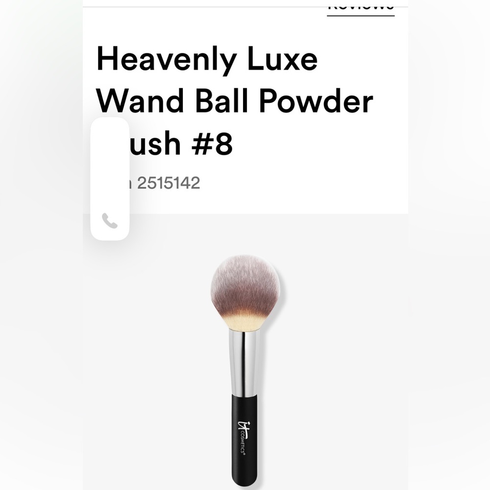 Heavenly Luxe Wand Ball Powder Brush #8